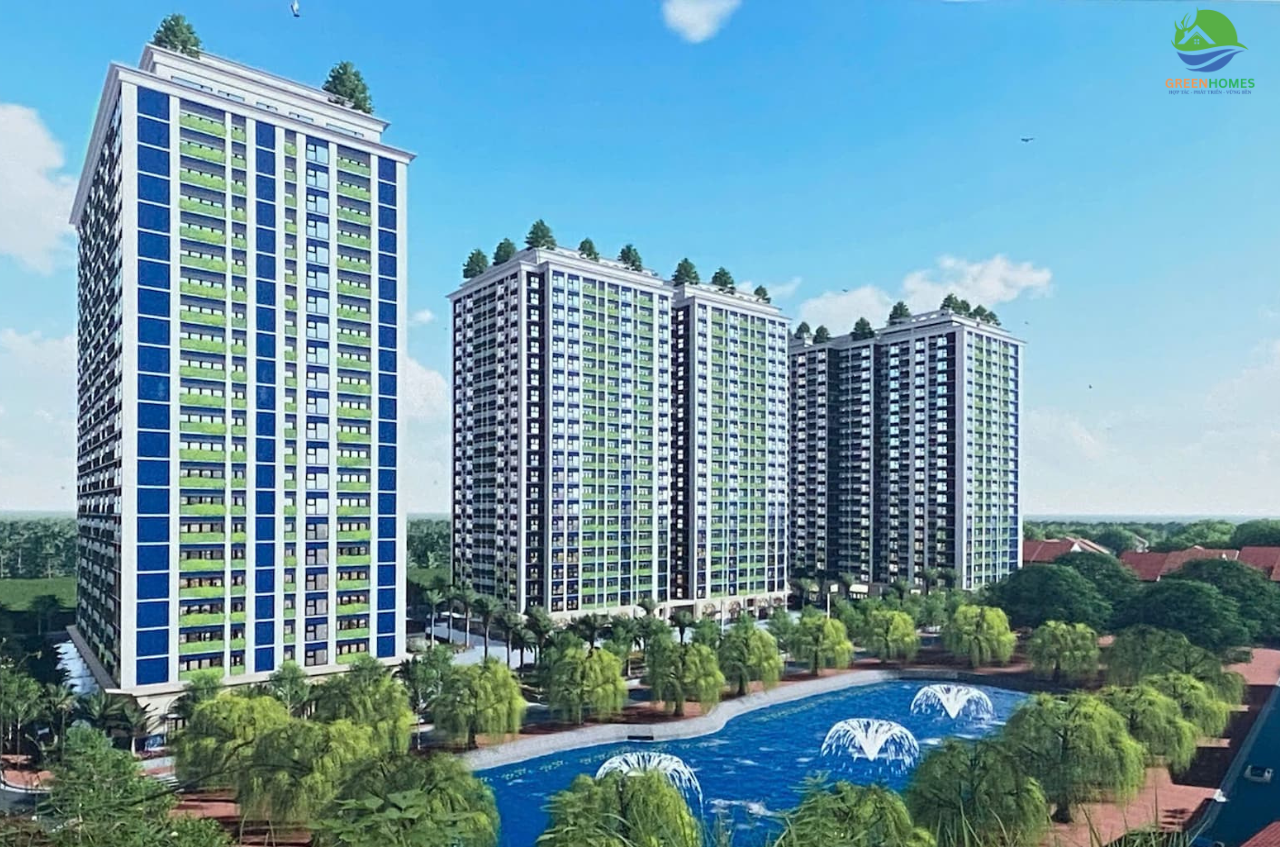 Phối cảnh chung cư Ruby Park Phúc Lợi Long Biên