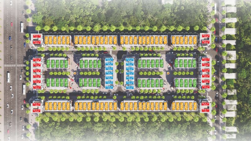 Mặt bằng dự án Palmy Biztown Thanh Trì