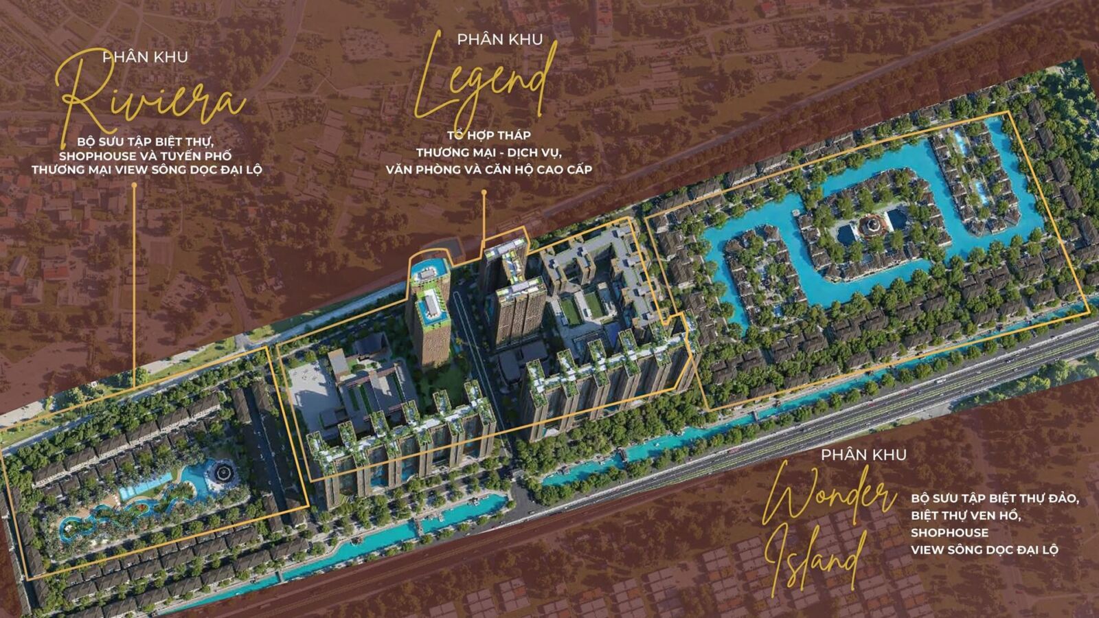 Mặt bằng phân khu Sunshine Legend City Văn Giang Hưng Yên