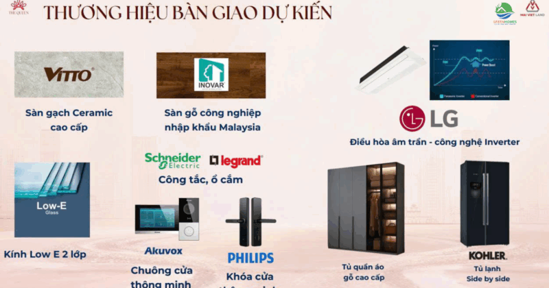 Nội thất bàn giao The Queen 360 Giải Phóng
