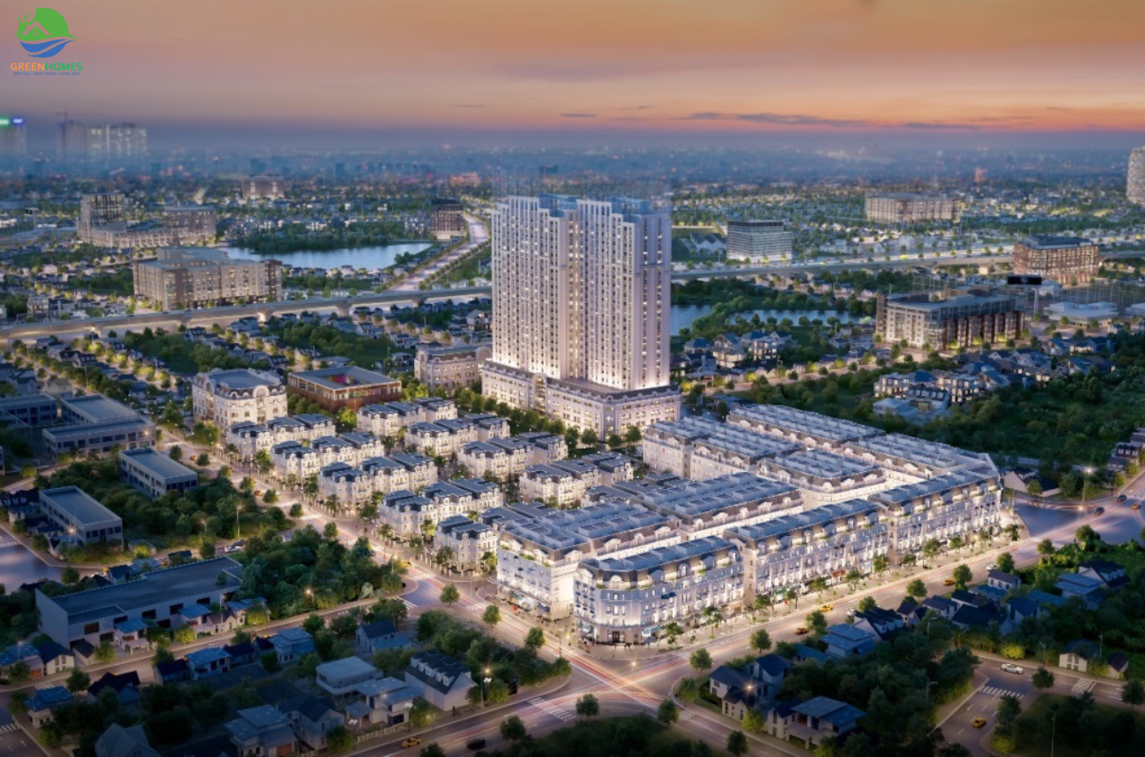 Phối cảnh nhà ở xã hội N01 Hạ Đình UDIC EcoTower