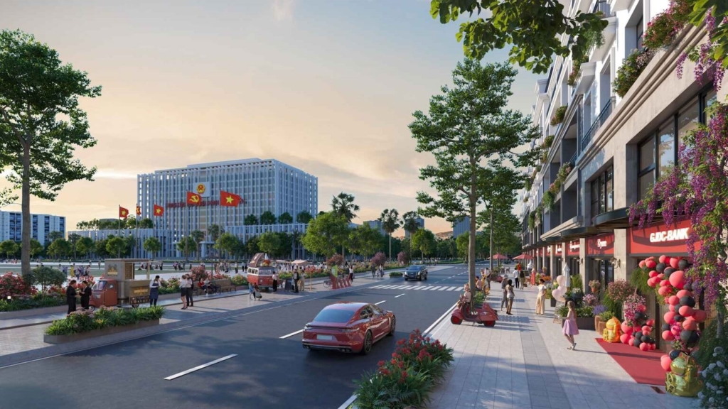 Shophouse quảng trường Central Square Phổ Yên