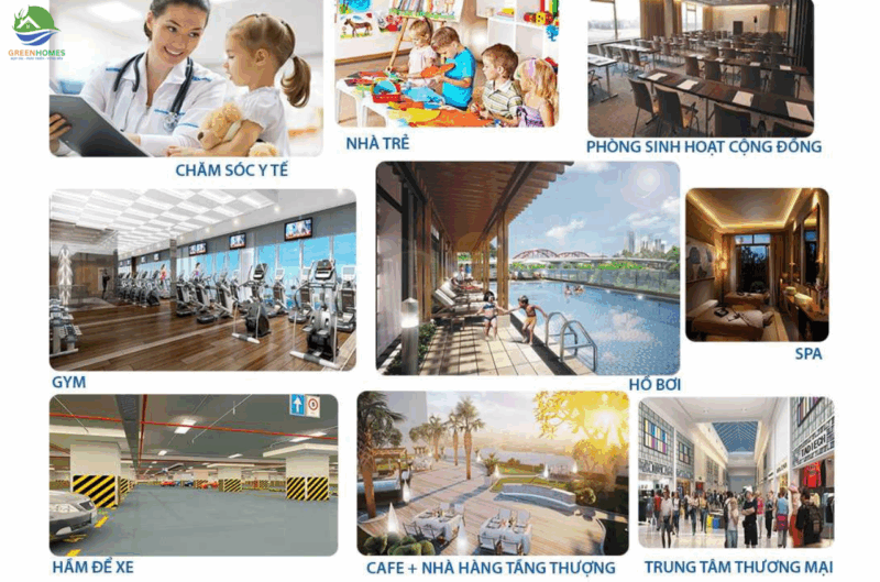 Tiện ích chung cư Taseco Trung Văn