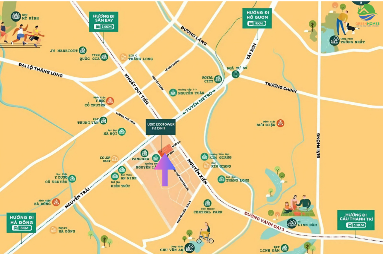 Nhà ở xã hội N01 Hạ Đình UDIC EcoTower - Ảnh 5