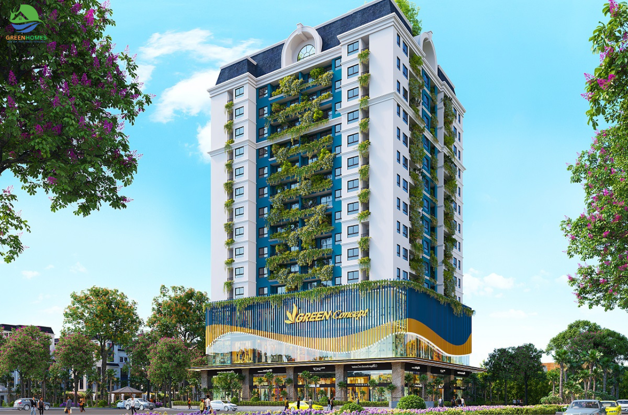 Phổi cảnh Chung cư Green Little Town Cổ Bi Gia Lâm