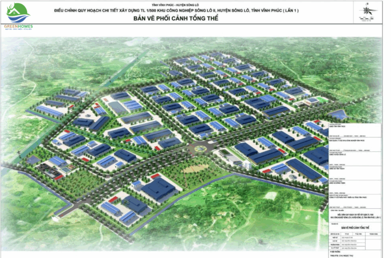 Khu công nghiệp Sông Lô II Vĩnh Phúc