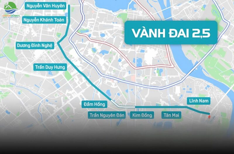 Đường vành đai trong (đường vành đai 2.5 Hà Nội)