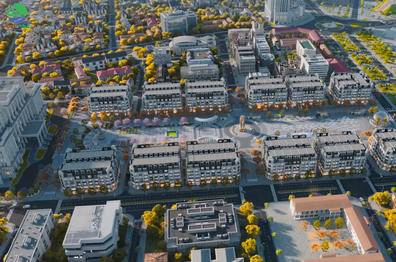 Shophouse phố đi bộ Thái Nguyên