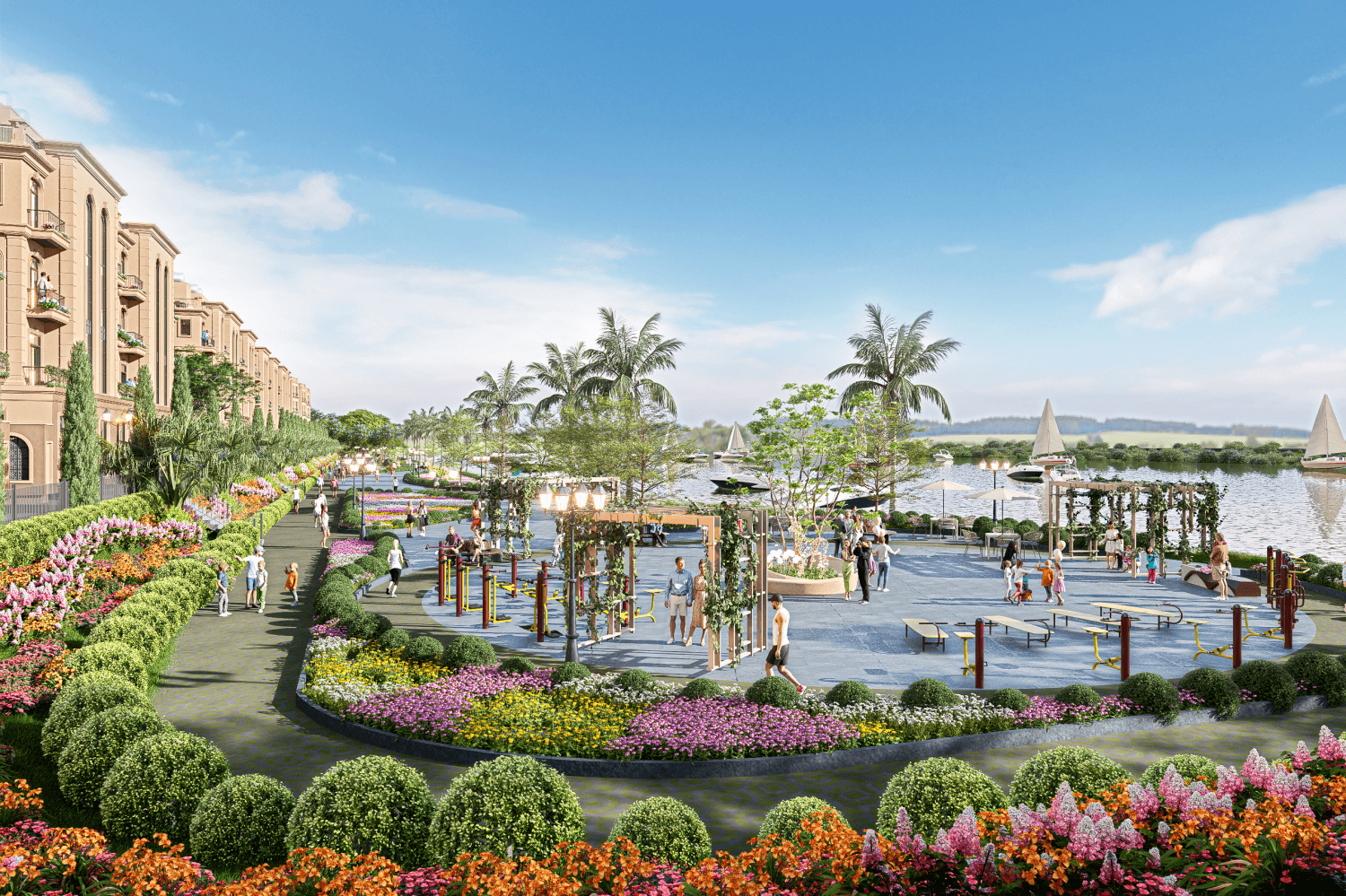 Tiện ích dự án Phú Thị Riverside Gia Lâm